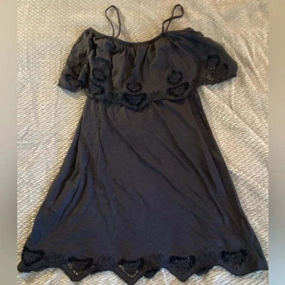 Topshop Dresses Topshop Off The Shoulder Dress Poshmark